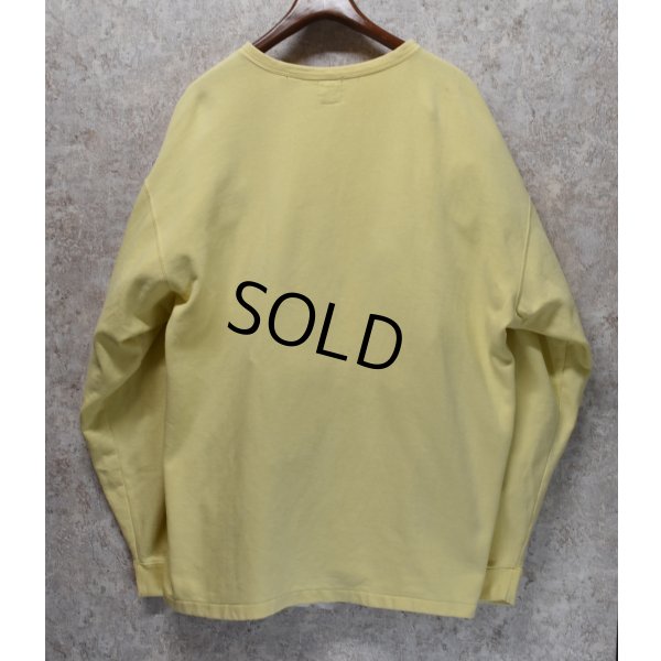 画像3: 【ビンテージ】【オールドギャップ】GAP【クリームイエロー】【ヘンリーネック】【スウェット】【サイズXL】
