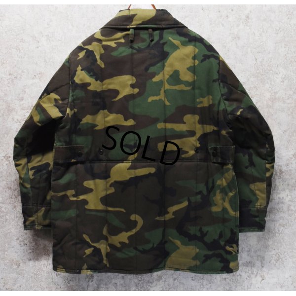 画像3: 【USA製】ビンテージ【SAFTBAK】サフトバック【Chiller Killer by SAFTBAK】ウッドランド【カモフラ】【中綿入り】【ジップアップジャケット】ハンティングジャケット 