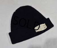 40's【米軍実物】【ビンテージ】U.S.NAVY ワッチキャップ【ビーニー】ネイビー【ニットキャップ】 