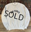90's~【USA製】【JERZEES】【AIR FORCE】【ビンテージ】グレー【スウェット】【サイズＸＬ】 