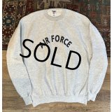 90's~【USA製】【JERZEES】【AIR FORCE】【ビンテージ】グレー【スウェット】【サイズＸＬ】 