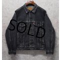 【USA製】【ビンテージ】【リーバイス】【LEVI'S】【70507-4858】黒【Gジャン】デニムジャケット【サイズM】 