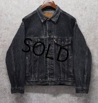 【USA製】【ビンテージ】【リーバイス】【LEVI'S】【70507-4858】黒【Gジャン】デニムジャケット【サイズM】 