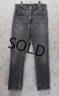90's【USA製】ビンテージ【LEVI'S】【リーバイス505】505【デニムパンツ】【ブラックデニム】【29ｘ30】 