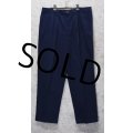 90's【USA製】デッドストック【DOCKERS】リーバイス　ドッカーズ【紺】【１タック】コットンパンツ【36ｘ30】 