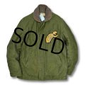 50's【ビンテージ】【民間モデル】【亀フェルトワッペン付き】【N-1タイプジャケット】【米軍】U.S.NAVY 