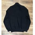 画像3: 【ラルフローレン】POLO RALPH LAUREN【黒】【無地】【ハーフジップ】【コットンセーター】【サイズＬ】 <br> (3)