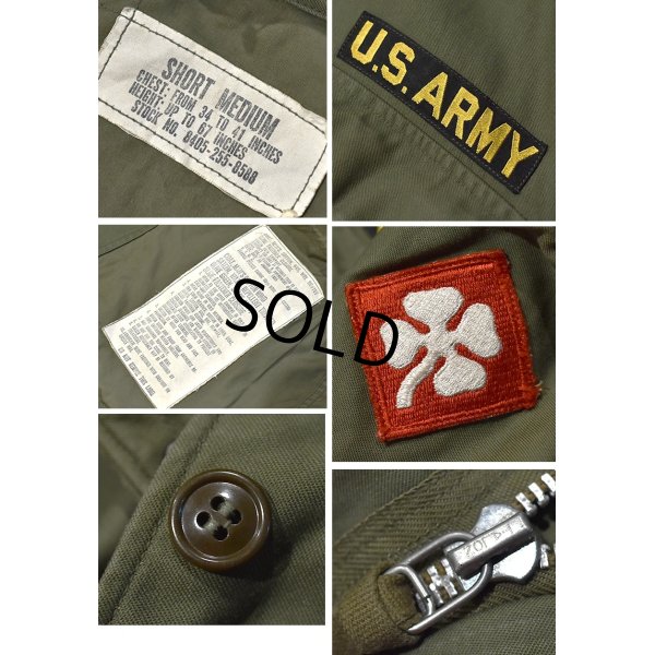 画像2: 50's【米軍実物】ビンテージ【U.S.ARMY】【M-51】【フィールドジャケット】【M-SHORT】 