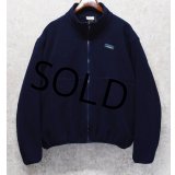 【ビンテージ】L.L.Bean【ＬＬビーン】【紺】【フルジップ】【フリースカーディガン】 