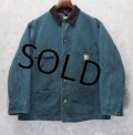 【ビンテージ】【Carhartt】【カーハート】【緑】【ミシガンチョアコート】【ブランケット裏地付き】【ダック地ジャケット】 