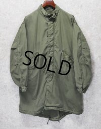 60 's【U.S.ARMY】【ビンテージ】【米軍実物】【M-65】【初期型】アルミジップ【フィッシュテイルパーカー】【モッズコート】モッズパーカー【S-R】 