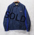 【CHAPS】チャップス【ラルフローレン】RALPH LAUREN【紺×青切り返し】【ポリコットンブルゾン】【サイズM】  