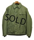 80's【ビンテージ】【米軍実物】U.S.NAVY【バックステンシル入り】【A-2】【デッキジャケット】【サイズM】 