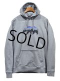 【ビンテージ】【Patagonia】パタゴニア【フィッツ ロイ ベア】グレー【パーカー】【サイズXL】 