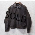 【ビンテージ】【AEROPOSTALE】【エアロポステール】【ブラウン】【レザージャケット】【サイズUS40】 