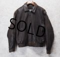 【ビンテージ】【AEROPOSTALE】【エアロポステール】【ブラウン】【レザージャケット】【サイズUS40】 