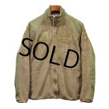 ビンテージ【米軍実物】U.S.ARMY【ECWCS】GEN3【Polartec】【コヨーテ】タンカラー【ポーラテック】【フリースジャケット】【M-R】 