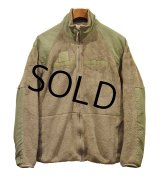 ビンテージ【米軍実物】U.S.ARMY【ECWCS】GEN3【Polartec】【コヨーテ】タンカラー【ポーラテック】【フリースジャケット】【M-R】 