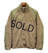 ビンテージ【米軍実物】U.S.ARMY【ECWCS】GEN3【Polartec】【コヨーテ】タンカラー【ポーラテック】【フリースジャケット】【M-R】 