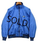 USA製【ビンテージ】L.L.Bean【ＬＬビーン】【青×紺】【ウォームアップジャケット】【メンズＭ】 