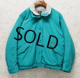 90's【USA製】ビンテージ【パタゴニア】patagonia 【雪無しタグ】 ターコイズ【ソフトシェルキャプリーン】レディース古着 28169【サイズW-M】 