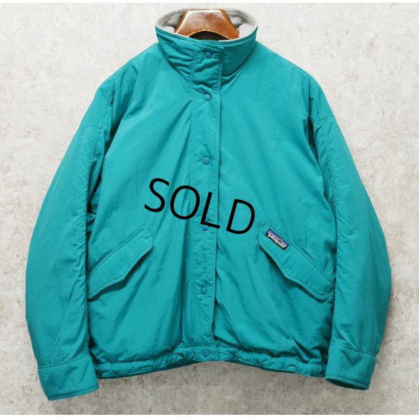 画像4: 90's【USA製】ビンテージ【パタゴニア】patagonia 【雪無しタグ】 ターコイズ【ソフトシェルキャプリーン】レディース古着 28169【サイズW-M】 