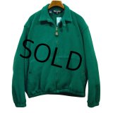 ほぼ未使用!! USA製【POLO SPORTS】【ポロスポーツ】POLO RALPH LAUREN【緑】フリースブルゾン【サイズXＬ】 