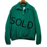 ほぼ未使用!! USA製【POLO SPORTS】【ポロスポーツ】POLO RALPH LAUREN【緑】フリースブルゾン【サイズXＬ】 