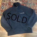ビンテージ【Wear Guard】【USCG】【紺】【フリースブルゾン】ジップアップジャケット【サイズＸＬ】 