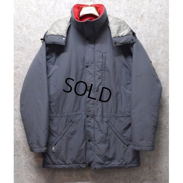 画像1: 【USA製】【ビンテージ】【ＬＬビーン】【L.L.bean】【グレー】【中綿入りジャケット】フード付き【サイズM】 