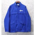 00's~【ビンテージ】【miller】【青】【コットン】【ワークジャケット】スタンドカラー【サイズXL】 