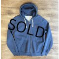 【ラルフローレン】【POLO ralph lauren】【青】【フルジップパーカー】【サイズM】 
