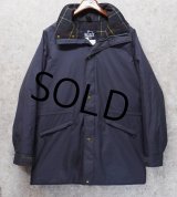 80's∼【USA製】【ビンテージ】【ウールリッチ】【Woolrich】【紺ｘブランケット裏地】【フード付き】ゴアテックス【マウンテンパーカー】【サイズＬ】 