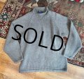 【ビンテージ】【J-crew】【Ｊクルー】【グレー】【ロールネック】【コットンセーター】【サイズＳ】 