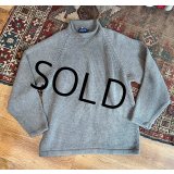 【ビンテージ】【J-crew】【Ｊクルー】【グレー】【ロールネック】【コットンセーター】【サイズＳ】 