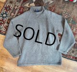 【ビンテージ】【J-crew】【Ｊクルー】【グレー】【ロールネック】【コットンセーター】【サイズＳ】 