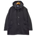 【ラルフローレン】【POLO RALPH LAUREN】【チャコール】ウール【ダッフルコート】【サイズXL】 
