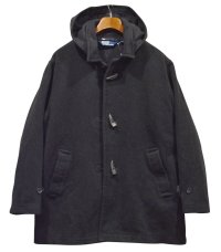 【ラルフローレン】【POLO RALPH LAUREN】【チャコール】ウール【ダッフルコート】【サイズXL】 