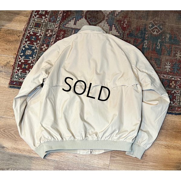 画像3: イングランド製【ビンテージ】【BARACUTA】【バラクータ】FOUR CLIMES G-9【ベージュｘ裏地赤チェック】ジップアップブルゾン【48LONG】 
