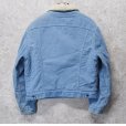 画像3: 【USA製】ビンテージ【Levis】リーバイス【水色】裏ボア付きジャケット【サイズ４４】<br> (3)