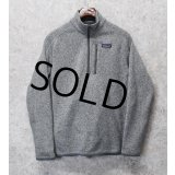 【パタゴニア】patagonia【グレー】【1/4ジップ】【ベターセーター】【サイズＭ】 