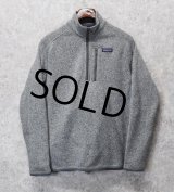 【パタゴニア】patagonia【グレー】【1/4ジップ】【ベターセーター】【サイズＭ】 
