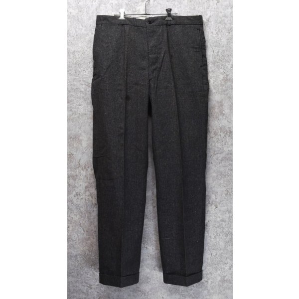 画像3: 〜50's 【デッドストック】【BAREKAT】【黒シャンブレー】【ブラックシャンブレー】 【ワークパンツ】【スラックス】【38ｘ34】 