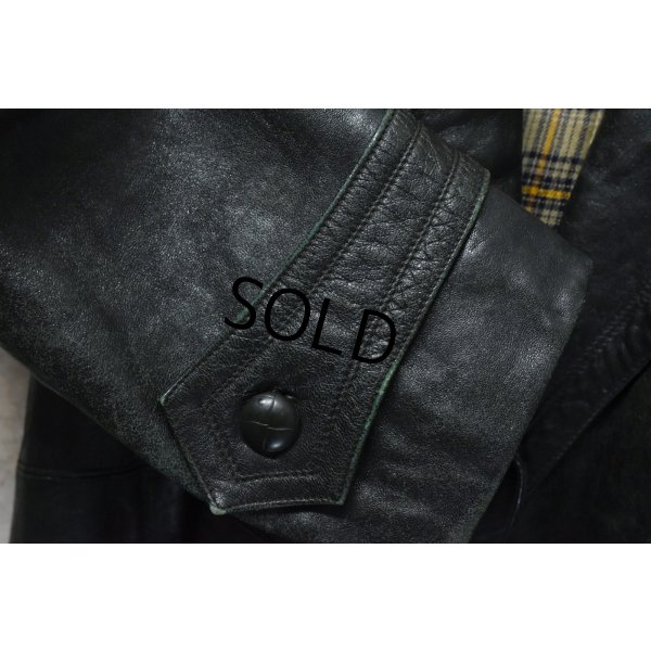 画像4: 40's〜【ビンテージ】【ドイツ軍】【EDER SPECHT】【タイロッケン】【モーターサイクル】【オールレザー】【オーバーコート】