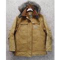 【ビンテージ】【カーハート】【carhartt】ブラウン【ダック地】フード付き【トラディショナルコート】レディース古着【フルジップパーカー】 