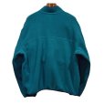 画像3: 【ビンテージ】【LL Bean】LLビーン【緑×紺】プルオーバーフリース【スナップTフリース】【L程度】<br> (3)