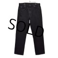 90's【USA製】ビンテージ【LEVI'S】【リーバイス505】505【デニムパンツ】【ブラックデニム】黒【36ｘ30】 