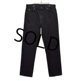 90's【USA製】ビンテージ【LEVI'S】【リーバイス505】505【デニムパンツ】【ブラックデニム】黒【36ｘ30】 