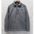 【ノースフェイス】【the north face】【グレー】【ハーフジップフリースジャケット】【サイズM】 