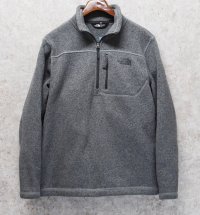 【ノースフェイス】【the north face】【グレー】【ハーフジップフリースジャケット】【サイズM】 